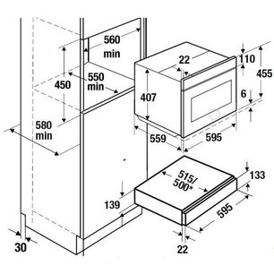 Встраиваемый подогреватель посуды Kuppersbusch CSW 6800.0 G3 Silver Chrome фото 2 в Челябинске