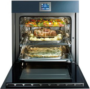 Духовой шкаф Баразза 1FVLTB белое стекло фото 2 в Челябинске Духовой шкаф Barazza 1FVLTB белое стекло фото 2 в Челябинске