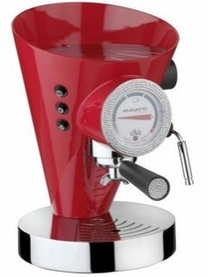 Кофеварка Бугатти DIVA 431 Red Swarovski фото в Челябинске Кофеварка Bugatti DIVA 431 Red Swarovski фото в Челябинске