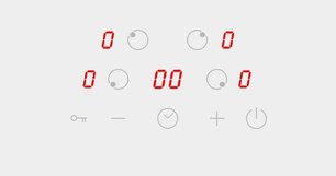 Индукционная варочная панель Korting HI 64013 BW фото 3 в Челябинске