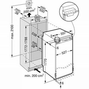 Холодильник Либхер IKB 3464 Premium Plus BioFresh фото 4 в Челябинске Холодильник Liebherr IKB 3464 Premium Plus BioFresh фото 4 в Челябинске