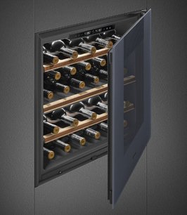 Встраиваемый холодильный шкаф для вина Смег CVI129G фото 3 в Челябинске Встраиваемый холодильный шкаф для вина Smeg CVI129G фото 3 в Челябинске
