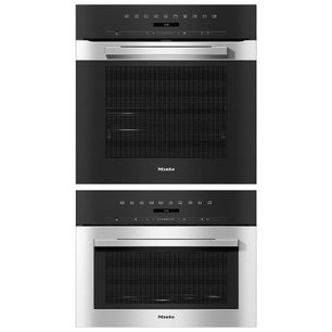 Miele (духовой шкаф H 7260 BP EDST/CLST + микроволновая печь M7140TC EDST/CLST) фото в Челябинске
