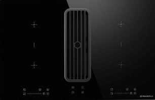 Индукционная варочная панель с интегрированной вытяжкой Маунфилд AVSI804SBH фото в Челябинске Индукционная варочная панель с интегрированной вытяжкой Maunfeld AVSI804SBH фото в Челябинске