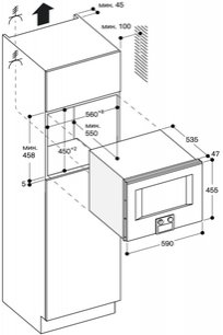 Встраиваемая микроволновая печь Gaggenau BM 455-100 фото 2 в Челябинске