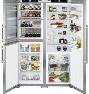 Холодильник Либхер SBSes 7155 Premium Vinidor BioFresh NoFrost фото в Челябинске Холодильник Liebherr SBSes 7155 Premium Vinidor BioFresh NoFrost фото в Челябинске