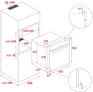 Духовой шкаф Тека HBB 720 BK фото 2 в Челябинске Духовой шкаф Teka HBB 720 BK фото 2 в Челябинске