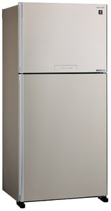 Двухкамерный холодильник Шарп SJXG60PMBE фото в Челябинске Двухкамерный холодильник Sharp SJXG60PMBE фото в Челябинске