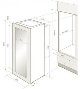 Винный шкаф Де Дитрих DWSL 980 X фото 3 в Челябинске Винный шкаф De Dietrich DWSL 980 X фото 3 в Челябинске