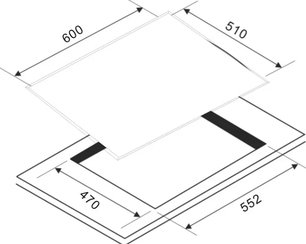 Варочная панель Zigmund Shtain MN 64.61 B фото 2 в Челябинске
