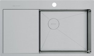 Omoikiri (мойка AKISAME 86 SIDE IN-R + смеситель MIKAWA 2 PLUS-SB BN) фото 2 в Челябинске