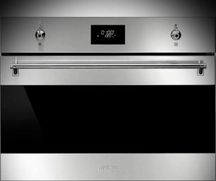 Встраиваемая микроволновая печь Smeg SF4301MX фото 4 в Челябинске