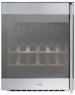 Винный шкаф Смег CVI38XS фото в Челябинске Винный шкаф Smeg CVI38XS фото в Челябинске