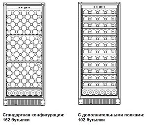 Винный шкаф Дометик B162S Basic фото 2 в Челябинске Винный шкаф Dometic B162S Basic фото 2 в Челябинске