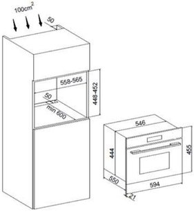 Духовой шкаф Maunfeld AMCO458GB фото 3 в Челябинске