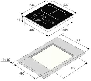 Варочная панель Asko HI1694G фото 3 в Челябинске