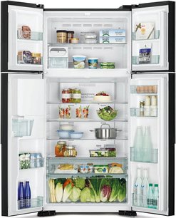 Холодильник Хитачи R-W 660 PUC7 GBK фото 3 в Челябинске Холодильник Hitachi R-W 660 PUC7 GBK фото 3 в Челябинске