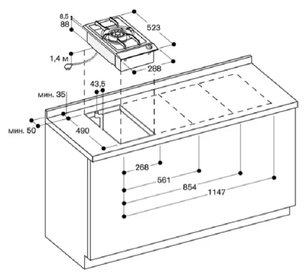 Варочная панель Gaggenau VG 231-214 фото 4 в Челябинске