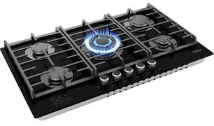 Газовая варочная панель Haier HHX-G95CWSB фото 4 в Челябинске