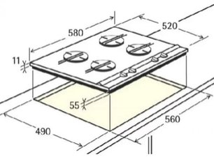 Варочная панель AEG FM6300 G-an фото 3 в Челябинске