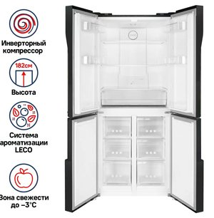 Холодильник Маунфилд MFF182NFSBE фото 2 в Челябинске Холодильник Maunfeld MFF182NFSBE фото 2 в Челябинске