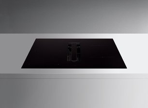 Варочная панель с вытяжкой Falmec ZERO EASY 84 VETRO NERO фото в Челябинске