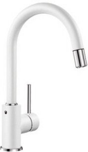 Смеситель Blanco MIDA-S SILGRANIT белый 521457
