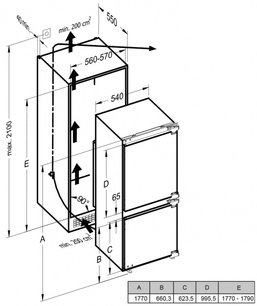 Встраиваемый холодильник Шауб Лоренц SLU S445W3M фото 3 в Челябинске Встраиваемый холодильник Schaub Lorenz SLU S445W3M фото 3 в Челябинске
