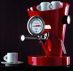 Кофеварка Бугатти Espresso Machine Diva Red фото 4 в Челябинске Кофеварка Bugatti Espresso Machine Diva Red фото 4 в Челябинске
