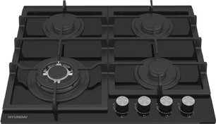 Газовая варочная панель Hyundai HHG 6436 BG фото 2 в Челябинске