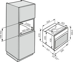 Духовой шкаф Miele H 5041 B ED фото 2 в Челябинске