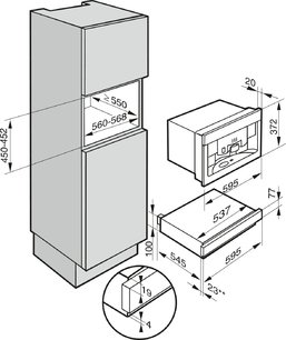 Подогреватель Miele EGW6210 EDST/CLST сталь фото 2 в Челябинске
