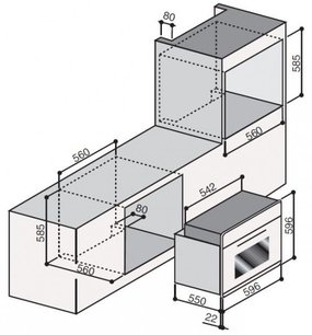 Духовой шкаф Илве 600-AMP Ant/C фото 3 в Челябинске Духовой шкаф Ilve 600-AMP Ant/C фото 3 в Челябинске