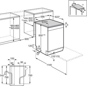 Посудомоечная машина Электролюкс ESM48310SX фото 2 в Челябинске Посудомоечная машина Electrolux ESM48310SX фото 2 в Челябинске