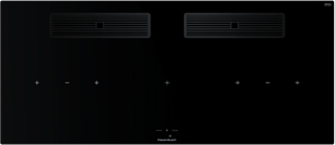 Индукционная варочная поверхность с вытяжкой Kuppersbusch KMI 12850.0 SR-S Black Chrome фото в Челябинске