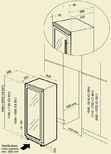 Винный шкаф IP CIS 301 CFX D фото 3 в Челябинске