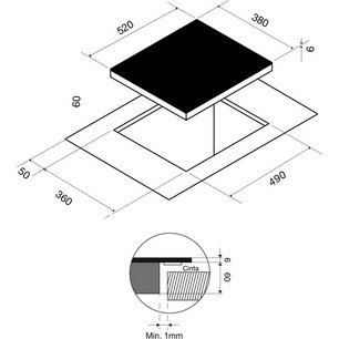 Индукционная варочная панель Pando PI-TEP фото 3 в Челябинске
