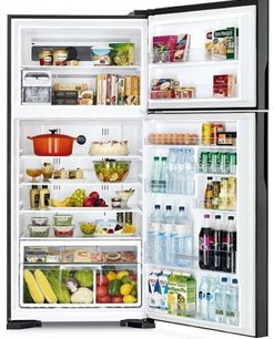 Холодильник Хитачи R-VG662 PU3 GBK фото 2 в Челябинске Холодильник Hitachi R-VG662 PU3 GBK фото 2 в Челябинске