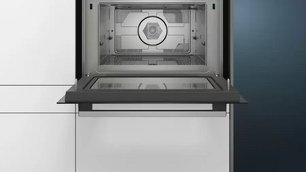 Встраиваемая микроволновая печь Siemens CM585AGS0B фото 3 в Челябинске