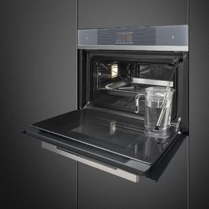 Компактный духовой шкаф с пароваркой Смег SF4104WVCPS фото 2 в Челябинске Компактный духовой шкаф с пароваркой Smeg SF4104WVCPS фото 2 в Челябинске