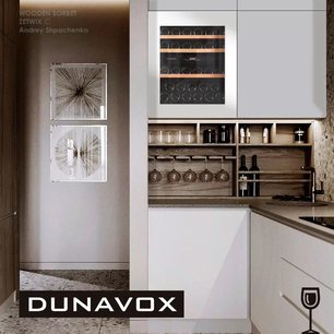 Винный шкаф Дунавокс DAV-32.81DW.TO фото 2 в Челябинске Винный шкаф Dunavox DAV-32.81DW.TO фото 2 в Челябинске