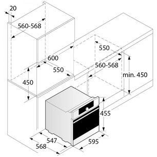 Компактный духовой шкаф Аско OCM8456S фото 2 в Челябинске Компактный духовой шкаф Asko OCM8456S фото 2 в Челябинске