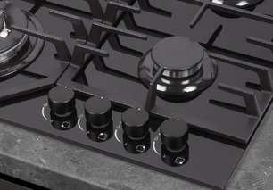 Газовая варочная панель из закаленного стекла Zigmund Shtain M 32.6 B фото 2 в Челябинске