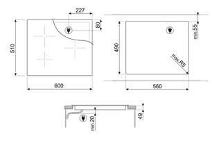 Варочная панель Smeg SI2M7643D фото 3 в Челябинске