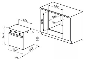 Духовой шкаф Кертинг OKB 9123 CMGW фото 2 в Челябинске Духовой шкаф Korting OKB 9123 CMGW фото 2 в Челябинске