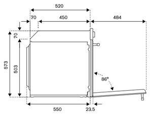 Духовой шкаф Bertazzoni F6011MODETX фото 3 в Челябинске