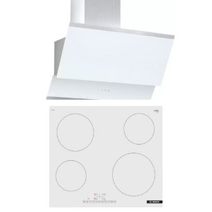 Bosch (варочная панель PKE612FA2E + вытяжка DWK065G20T) фото в Челябинске