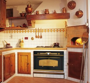 Духовой шкаф Рестарт ELF005g Blue фото 2 в Челябинске Духовой шкаф Restart ELF005g Blue фото 2 в Челябинске