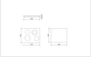 Варочная панель Barazza 1PVTC6 черная фото 2 в Челябинске