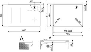 Варочная панель Smeg SIM1864D фото 4 в Челябинске
